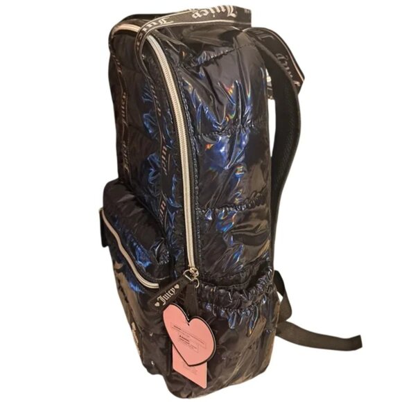 Juicy Couture Juicy Princess Iridescent Puffer Backpack - Picture 3 of 7